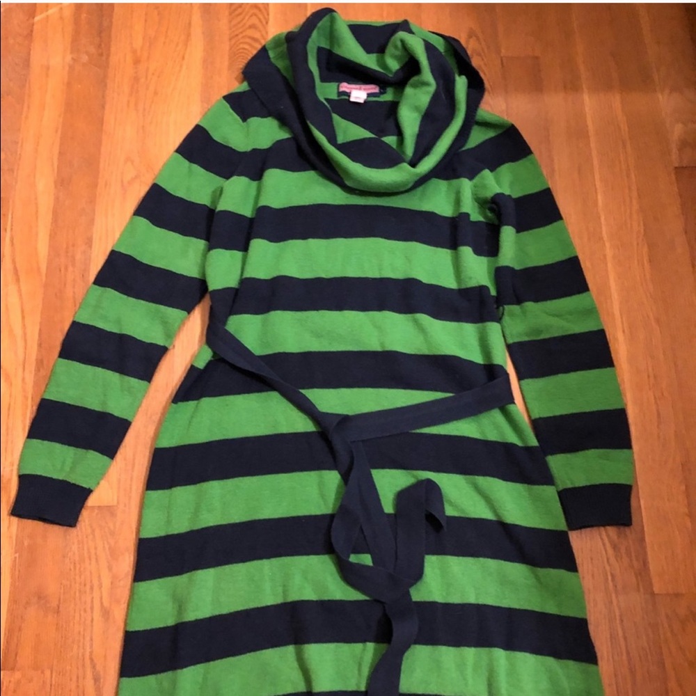 Vineyard Vines Cowl Sweater Dress